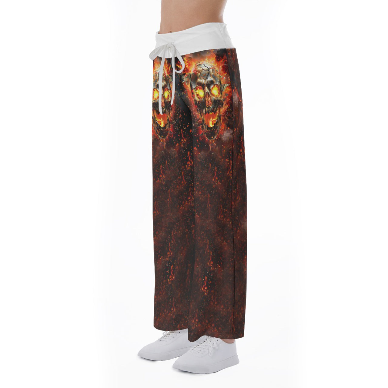 Image featuring a stylish set of women's tube top and high-waisted pants, perfect for summer outings and beachwear. The ensemble exudes a trendy and chic vibe, ideal for resort vacations, beach parties, and poolside lounging. The tube top offers a flattering silhouette, while the high-waisted pants provide comfort and style. This fashionable outfit set is a must-have for anyone looking to make a statement under the sun.