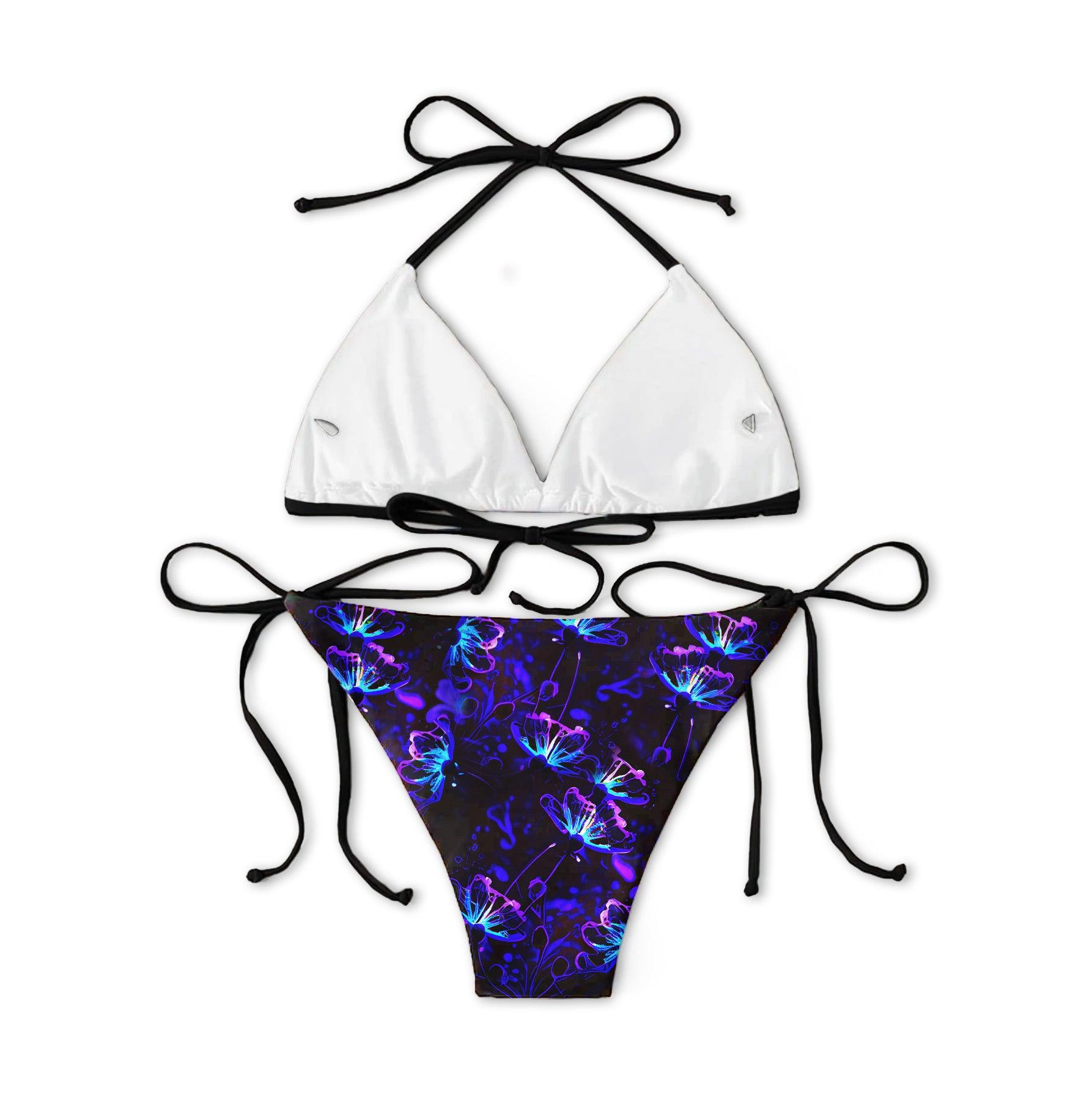 Skull Grim Reaper Micro Triangle Bikini Swimsuit - Wonder Skull