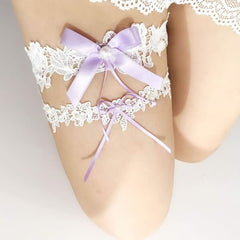 Elegant Floral Lace Leg Garter – Perfect Women's Garter for any Lingerie Set