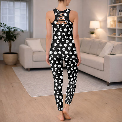 Dark Lip Skull Kiss Tanktop and Legging
