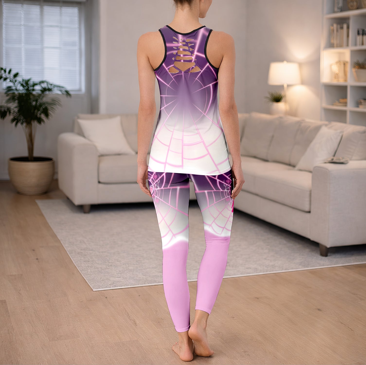 Sweet Venom Skull Art Tanktop and Leggings