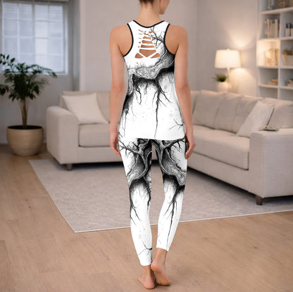 Ocular Roots Art Tanktop and Leggings