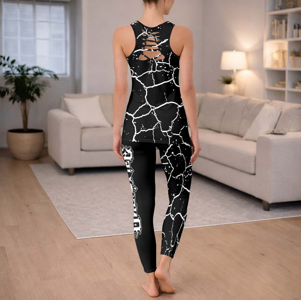 Ripped Reality Skull Tanktop and Legging