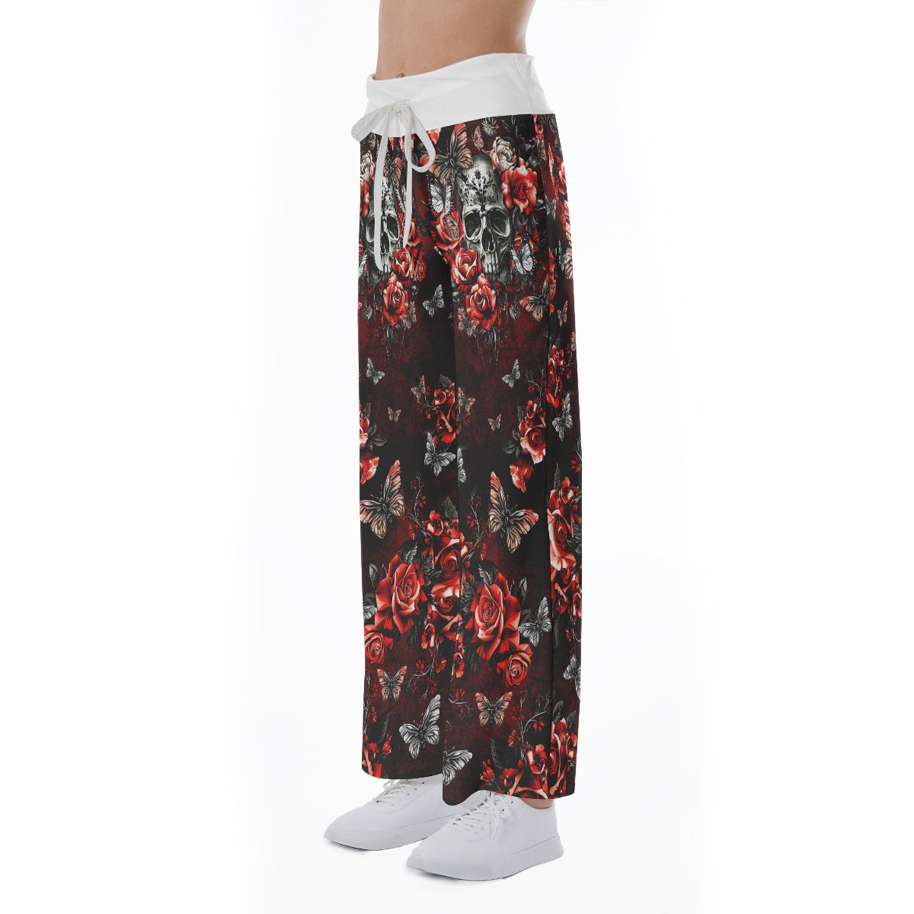 Image featuring a stylish set of women's tube top and high-waisted pants, perfect for summer outings and beachwear. The ensemble exudes a trendy and chic vibe, ideal for resort vacations, beach parties, and poolside lounging. The tube top offers a flattering silhouette, while the high-waisted pants provide comfort and style. This fashionable outfit set is a must-have for anyone looking to make a statement under the sun.