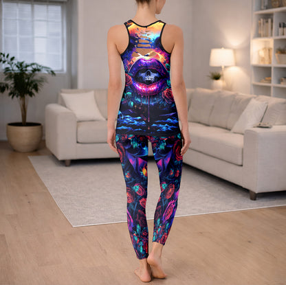 Vampire’s Kiss Skull Tanktop and Legging