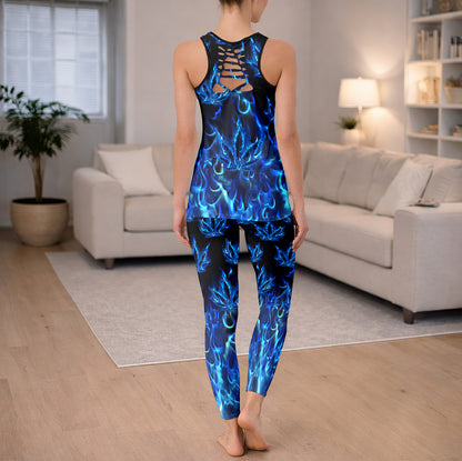 Azure Blaze Reaper Art Tanktop and Leggings