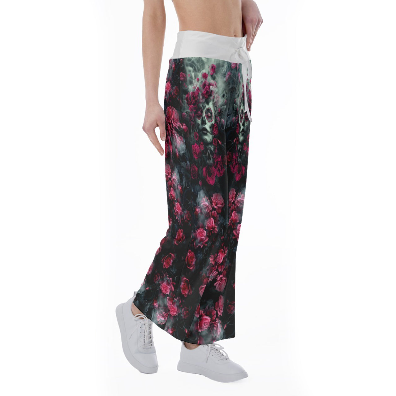 Image featuring a stylish set of women's tube top and high-waisted pants, perfect for summer outings and beachwear. The ensemble exudes a trendy and chic vibe, ideal for resort vacations, beach parties, and poolside lounging. The tube top offers a flattering silhouette, while the high-waisted pants provide comfort and style. This fashionable outfit set is a must-have for anyone looking to make a statement under the sun.