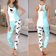 Frozen Smile Art Tanktop and Leggings