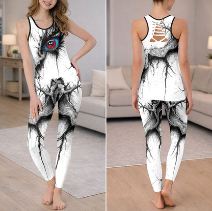 Ocular Roots Art Tanktop and Leggings