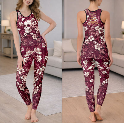 Sugar Skull Sepulcher Art Tanktop and Leggings