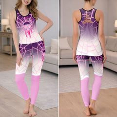 Sweet Venom Skull Art Tanktop and Leggings