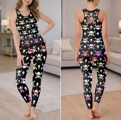 Neon Pastel Goth Souls Tanktop and Leggings