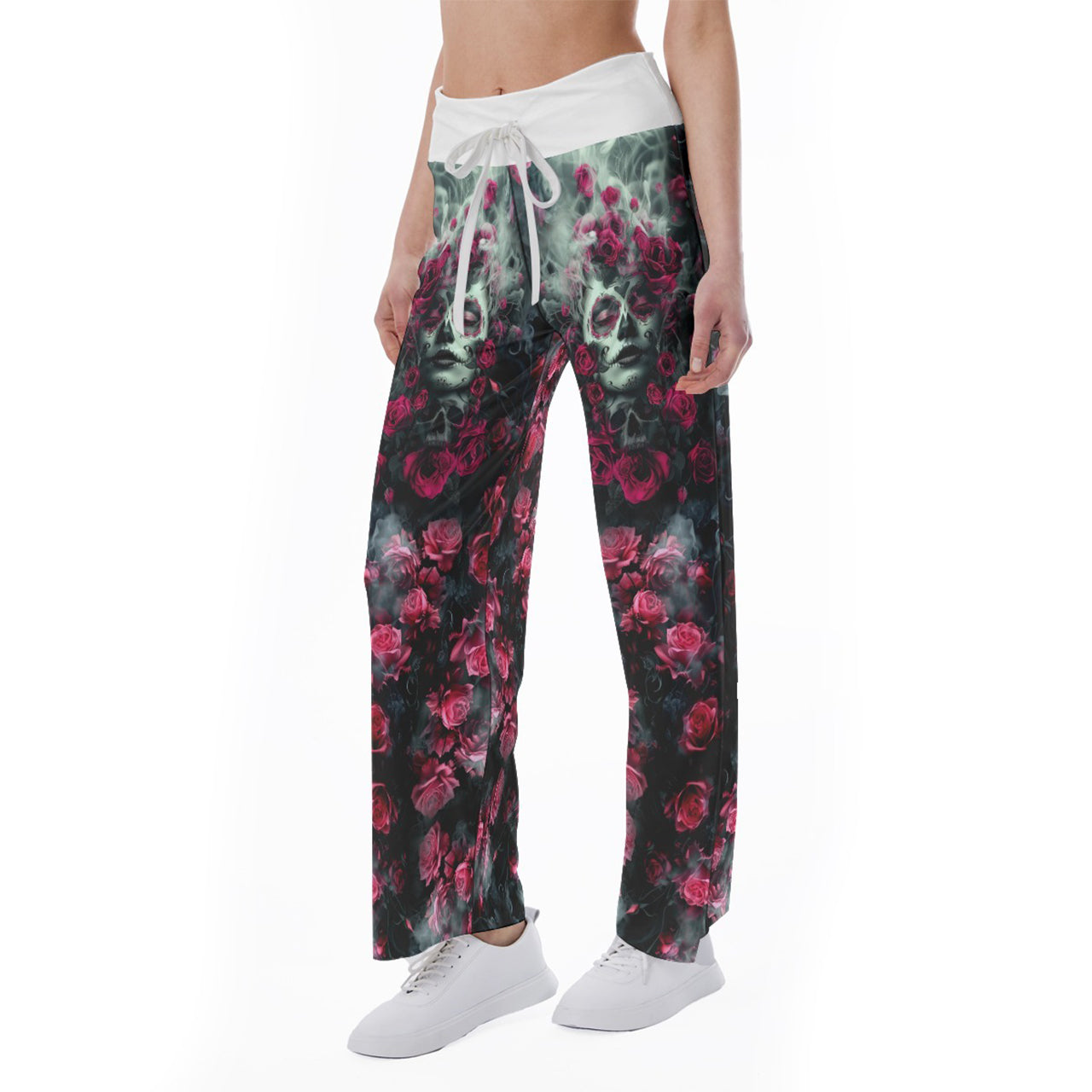 Image featuring a stylish set of women's tube top and high-waisted pants, perfect for summer outings and beachwear. The ensemble exudes a trendy and chic vibe, ideal for resort vacations, beach parties, and poolside lounging. The tube top offers a flattering silhouette, while the high-waisted pants provide comfort and style. This fashionable outfit set is a must-have for anyone looking to make a statement under the sun.