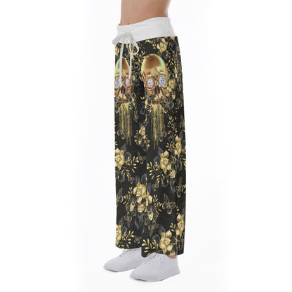 Image featuring a stylish set of women's tube top and high-waisted pants, perfect for summer outings and beachwear. The ensemble exudes a trendy and chic vibe, ideal for resort vacations, beach parties, and poolside lounging. The tube top offers a flattering silhouette, while the high-waisted pants provide comfort and style. This fashionable outfit set is a must-have for anyone looking to make a statement under the sun.