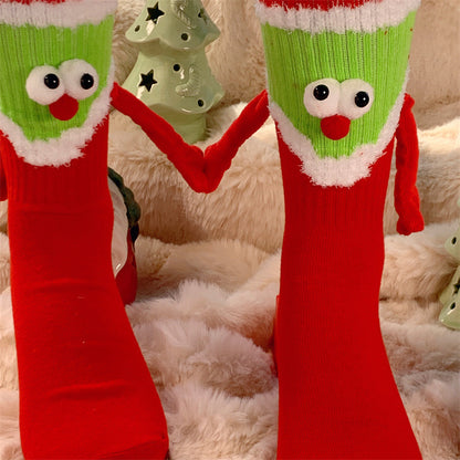 Warm and Cozy Feet: Magnetic Hand in Hand Design, a Unique Love Gift