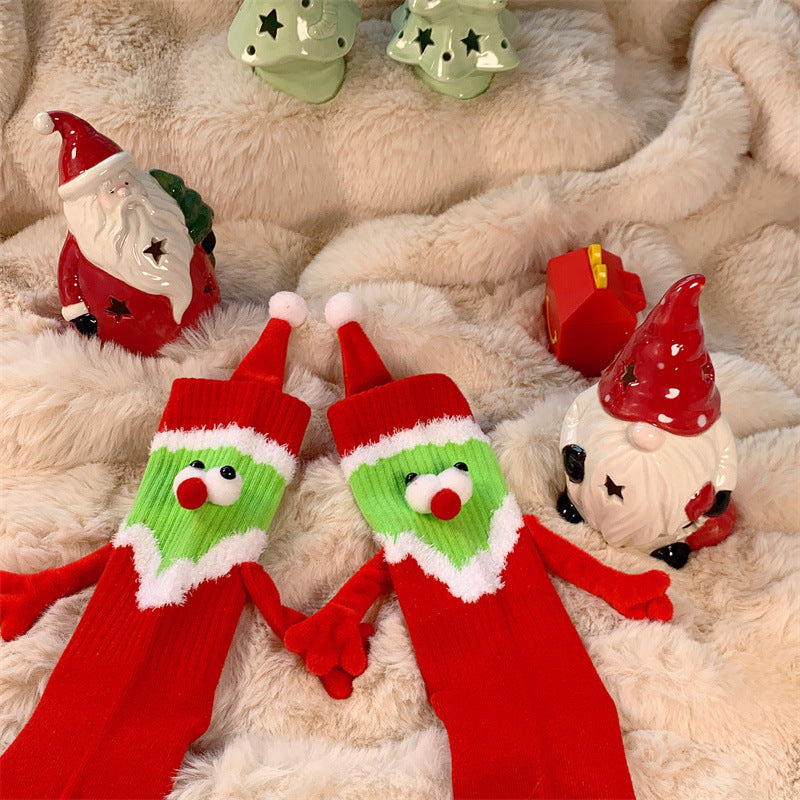 Warm and Cozy Feet: Magnetic Hand in Hand Design, a Unique Love Gift
