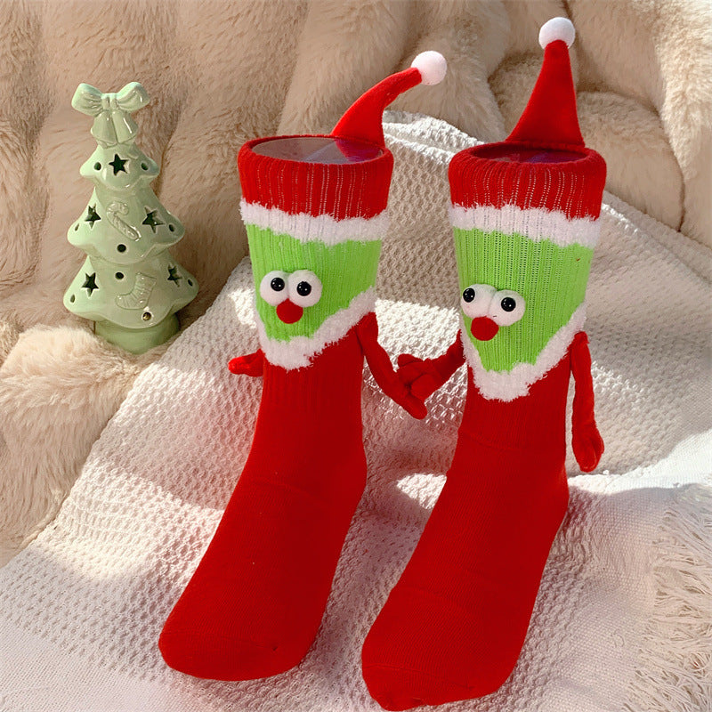 Warm and Cozy Feet: Magnetic Hand in Hand Design, a Unique Love Gift