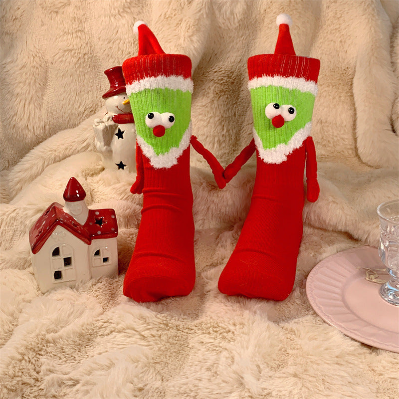 Warm and Cozy Feet: Magnetic Hand in Hand Design, a Unique Love Gift