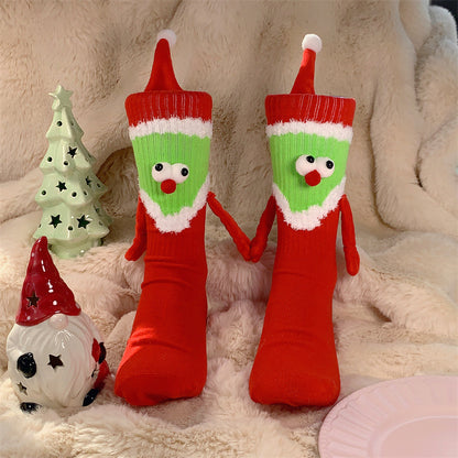 Warm and Cozy Feet: Magnetic Hand in Hand Design, a Unique Love Gift