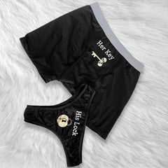 Durable and fun relationship gear: Matching couple underwear for enduring love and laughter.