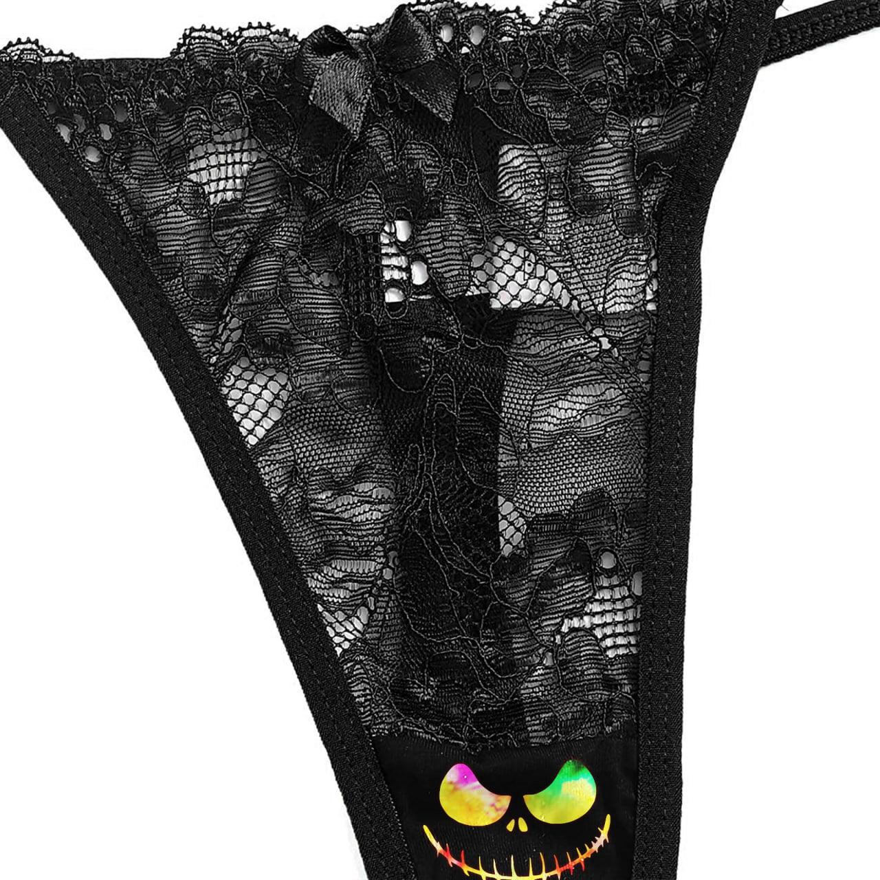 Transform your nighttime routine with the Wonder Skull glow-in-the-dark sleepwear set. The vibrant rainbow skull graphics absorb light by day and glow when darkness falls. Made from a buttery-soft, breathable fabric, this set keeps you cool all night. The delicate, dotted lace trim adds a feminine touch without being scratchy, while adjustable spaghetti straps ensure a perfect fit. This three-piece set includes a matching cami, shorts, and thong, letting you express your bold personality in comfort.