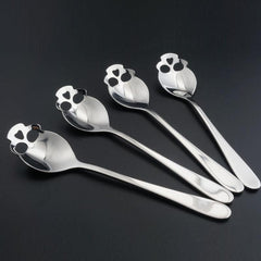 Gothic Skull-Shaped Teaspoon – Great Gift for Marketing, Punkrock, Biker & Tattoo Lovers 