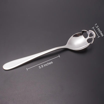 Gothic Skull-Shaped Teaspoon – Great Gift for Marketing, Punkrock, Biker & Tattoo Lovers 
