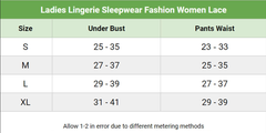 Hot And Chic Ladies Lingerie Sleepwear Fashion Women Lace