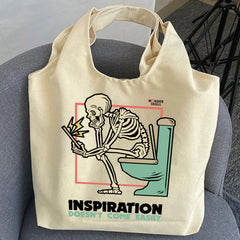 Inspiration Doesn't Come Easily - Premium Tote Bag