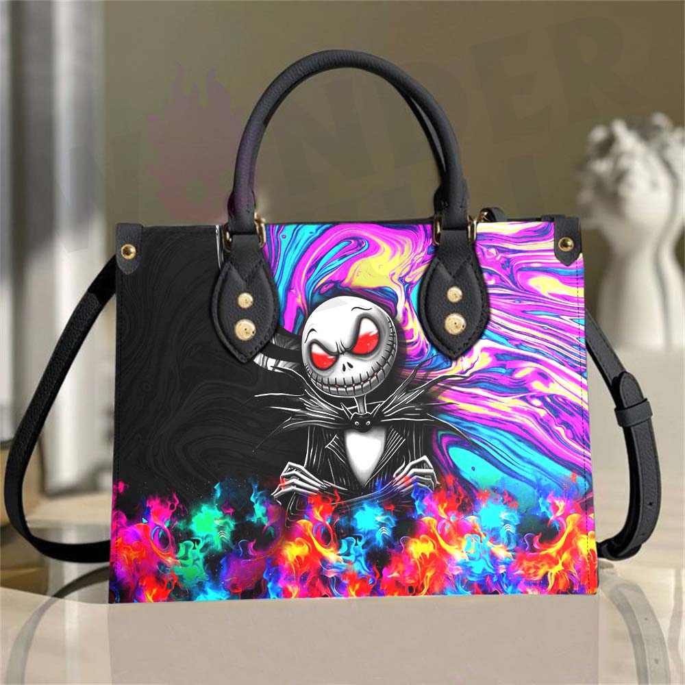 Wonder Skull structured tote bag solves the "I can't find anything in my bag" problem. The roomy interior fits your tablet, phone, wallet, water bottle, umbrella, and cosmetics — without the overstuffed look. Multiple interior pockets keep everything organized, so you're never digging around at checkout. Reinforced rivet corners and quality metal hardware ensure the bag holds up to daily use. Whether you're heading to work, running errands, or catching a flight, this tote keeps you looking put-together.