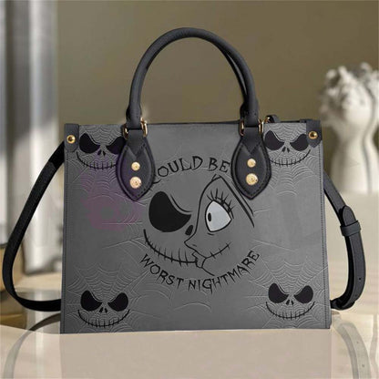 Wonder Skull structured tote bag solves the "I can't find anything in my bag" problem. The aoomy interior fits your tablet, phone, wallet, water bottle, umbrella, and cosmetics — without the overstuffed look. Multiple interior pockets keep everything organized, so you're never digging around at checkout. Reinforced rivet corners and quality metal hardware ensure the bag holds up to daily use. Whether you're heading to work, running errands, or catching a flight, this tote keeps you looking put-together.