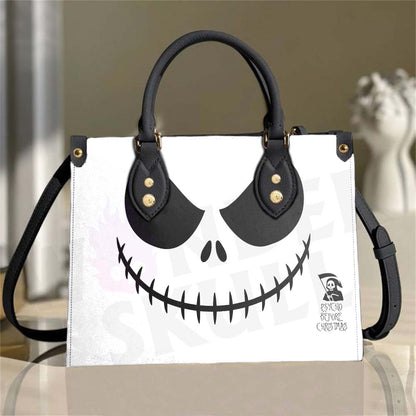 Wonder Skull structured tote bag solves the "I can't find anything in my bag" problem. The aoomy interior fits your tablet, phone, wallet, water bottle, umbrella, and cosmetics — without the overstuffed look. Multiple interior pockets keep everything organized, so you're never digging around at checkout. Reinforced rivet corners and quality metal hardware ensure the bag holds up to daily use. Whether you're heading to work, running errands, or catching a flight, this tote keeps you looking put-together.