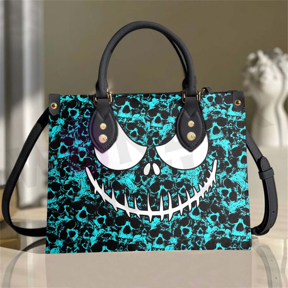 Wonder Skull structured tote bag solves the "I can't find anything in my bag" problem. The aoomy interior fits your tablet, phone, wallet, water bottle, umbrella, and cosmetics — without the overstuffed look. Multiple interior pockets keep everything organized, so you're never digging around at checkout. Reinforced rivet corners and quality metal hardware ensure the bag holds up to daily use. Whether you're heading to work, running errands, or catching a flight, this tote keeps you looking put-together.