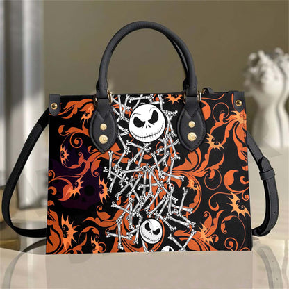 Wonder Skull structured tote bag solves the "I can't find anything in my bag" problem. The aoomy interior fits your tablet, phone, wallet, water bottle, umbrella, and cosmetics — without the overstuffed look. Multiple interior pockets keep everything organized, so you're never digging around at checkout. Reinforced rivet corners and quality metal hardware ensure the bag holds up to daily use. Whether you're heading to work, running errands, or catching a flight, this tote keeps you looking put-together.
