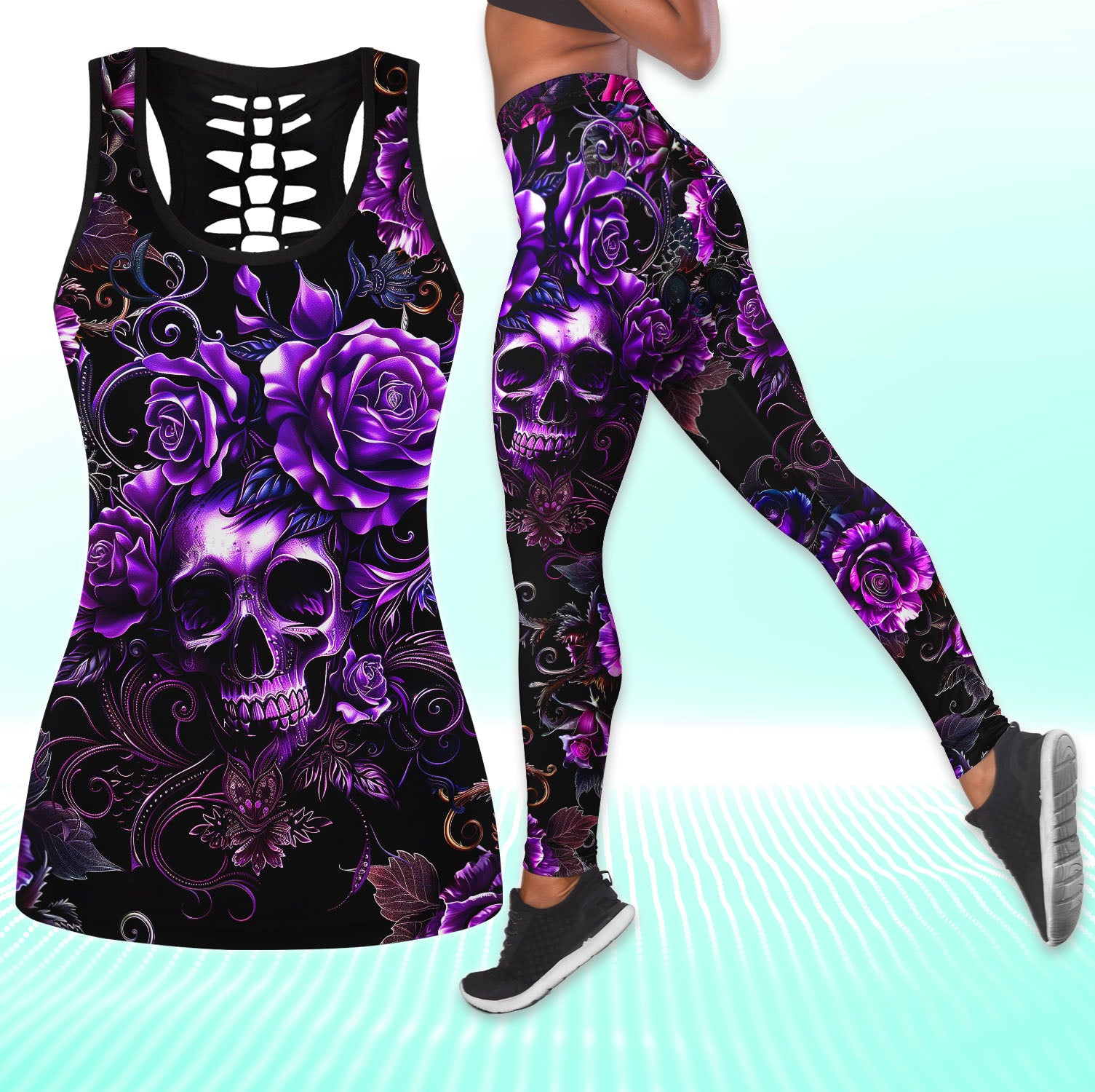 Comfortable and trendy women's combo tanktop and leggings