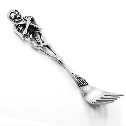 Metalhead Steel Skull Rebel Dining Set - Wonder Skull
