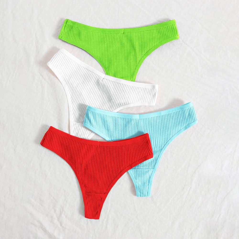 Wonder Skull Funny and Chic Women's Thongs Pack is perfect for anyone who doesn't take life too seriously. Each pair combines playful humor with gothic-inspired graphics, making them both comfortable and conversation-worthy. The soft ribbed fabric feels great all day, while the variety of colors gives you options for any occasion. Whether for yourself or as a gift, these thongs prove that comfort and personality go hand-in-hand.