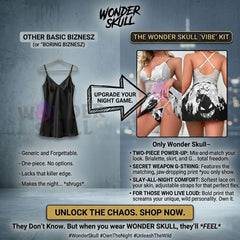 Art-themed nightgown that exudes sensuality.