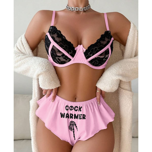 Pink lingerie hotsell