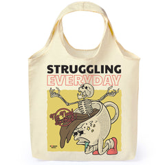 Struggling Everyday Coffee - Premium Tote Bag