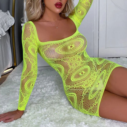 Sexy Body Stocking Women's Lingerie Bodysuit Erotic Lingerie
