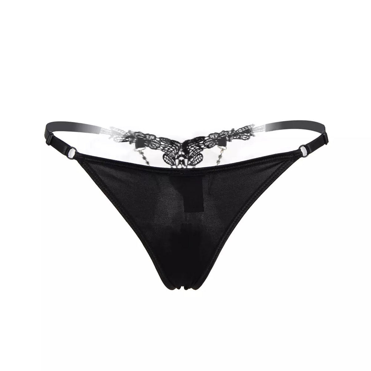 Sexy G-string Panty, Lace Adjustable Thong Lingerie – Wonder Skull