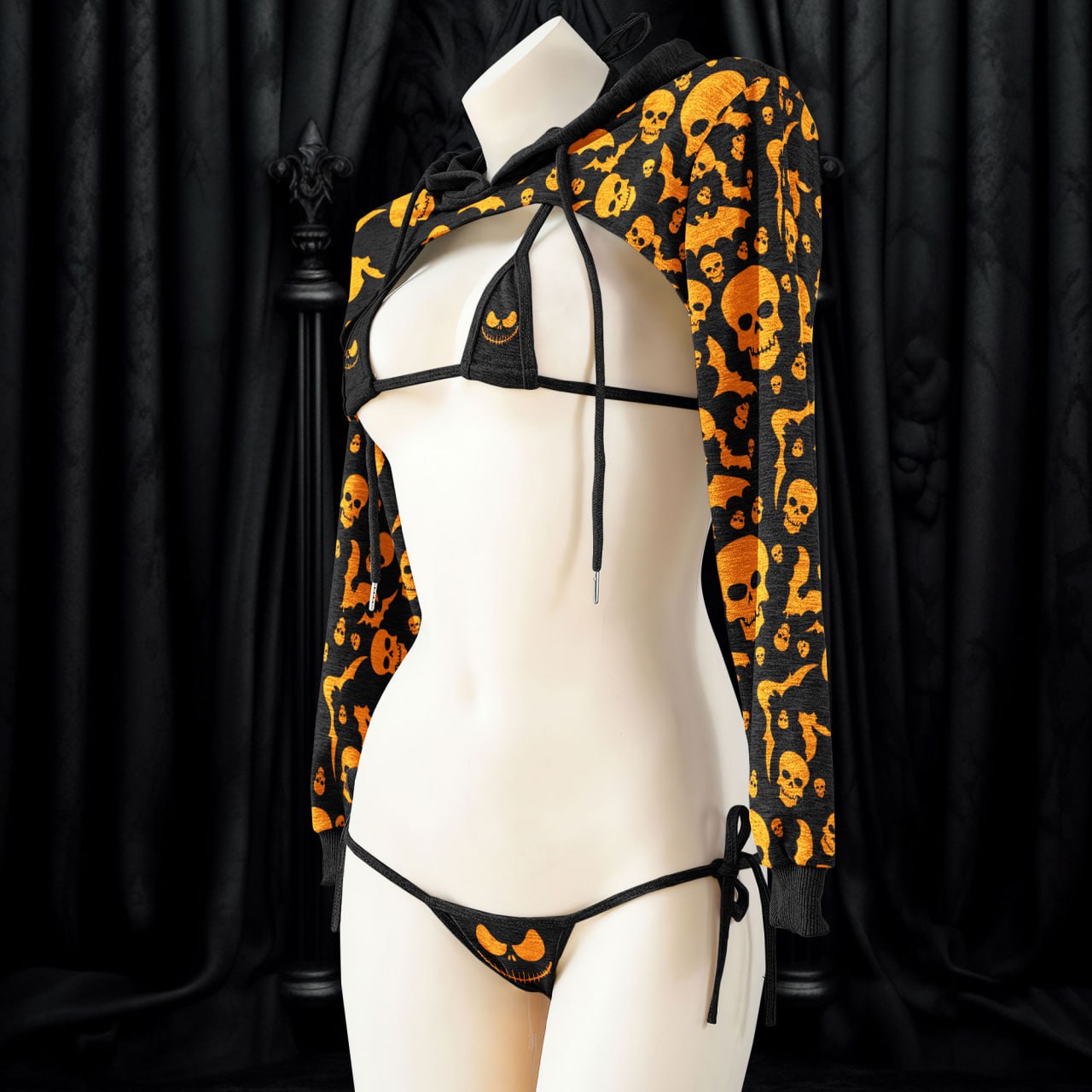 Sexy Women Yes Daddy Lingerie Set Underwire Bikini Suits Cami Bra