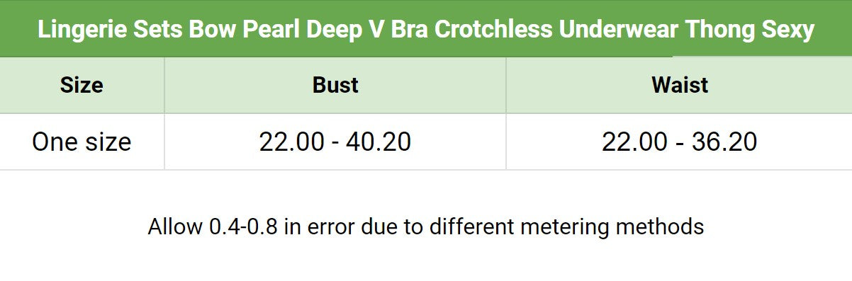 Women's Lingerie Set, Chic Seductive Bow Pearl Chest Bra Panty Outfit