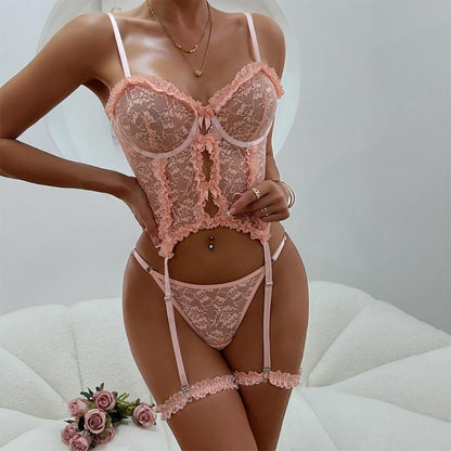 Women's Lingerie Set, Seductive 2 Piece Bra Underwear Outfit
