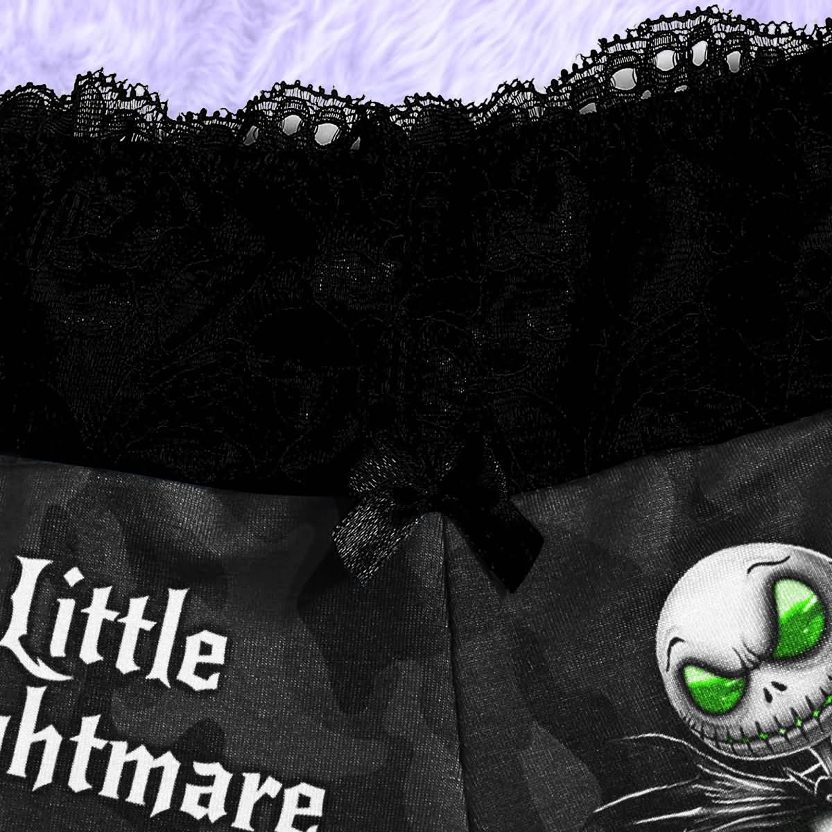 Wonder Skull Vibe Radiant Camo 3 Piece Lace Sleepwear Nightwear Lingerie Set is more than just unique lingerie; it's a way to wear your confidence on the outside. Whether you're spoiling yourself silly because you deserve it or igniting a spark, this set is your new uniform for feeling powerful, sexy, and in control.