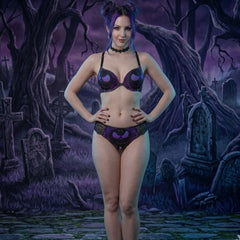  women's lingerie, lace lingerie, sexy lingerie, purple lingerie, bra and panty set, sleepwear, nightwear, comfortable lingerie, breathable fabric, adjustable straps, chic design, polished look, versatile nightwear, stylish loungewear, intricate lace, cozy evening, elegant packaging, thoughtful gift, women's sleepwear