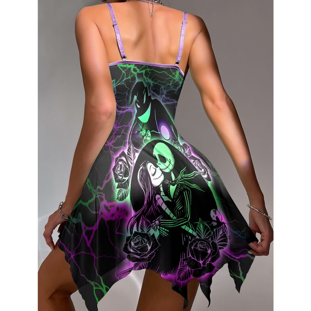 Wonder Skull Women's Lace Nightgown combines comfort and elegance with soft, breathable fabric and a chic lace design. Featuring adjustable straps for a perfect fit, it’s ideal for lounging or sleeping and suits all body types. A stylish must-have for your wardrobe!