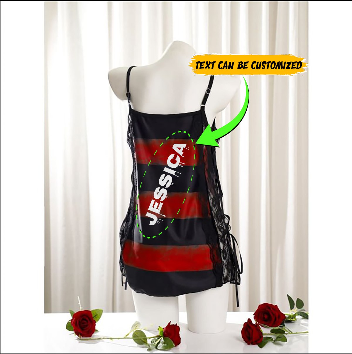 Wonder Skull Women's Nightgown combines comfort, style, and spooky charm with silky fabric, soft lace, adjustable straps, and glow-in-the-dark accents. Perfect for lounging, sleepwear, or gifting, it's a must-have for fans of gothic fashion and special occasions like Halloween or anniversaries.