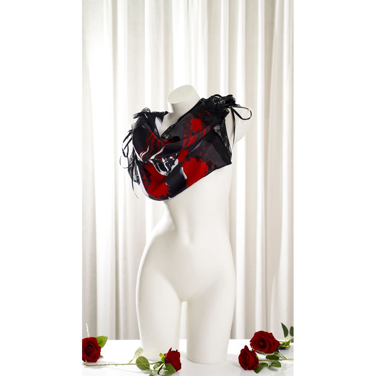 Wonder Skull Women's Nightgown combines comfort, style, and spooky charm with silky fabric, soft lace, adjustable straps, and glow-in-the-dark accents. Perfect for lounging, sleepwear, or gifting, it's a must-have for fans of gothic fashion and special occasions like Halloween or anniversaries.